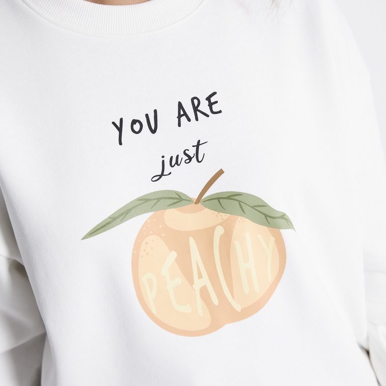 Printed sweatshirt "New Crew Print"